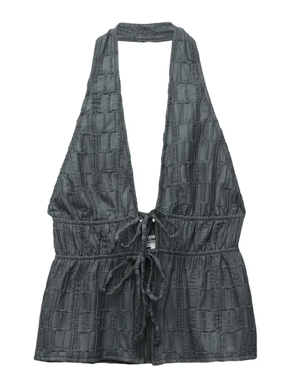 Pull&Bear Pull&Bear Top  tamo siva
