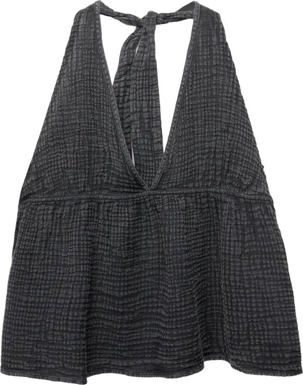 Pull&Bear Pull&Bear Top  tamo siva