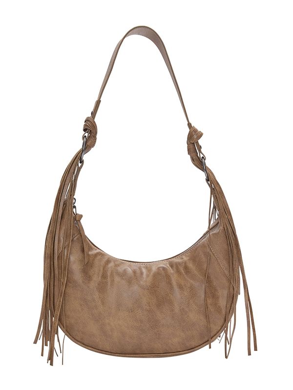 Pull&Bear Pull&Bear Torba za na rame  zeleno smeđa