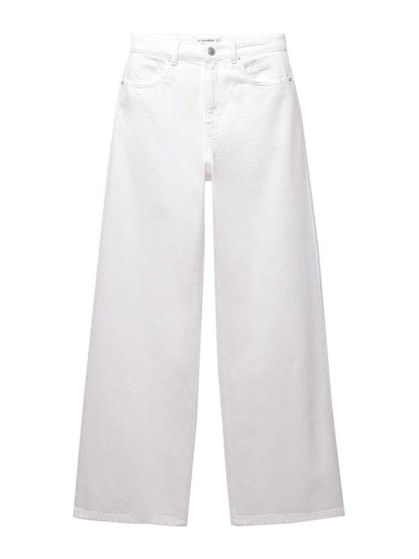 Pull&Bear Pull&Bear Traperice  bijeli traper