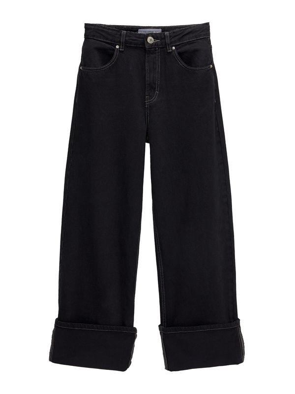 Pull&Bear Pull&Bear Traperice  crni traper