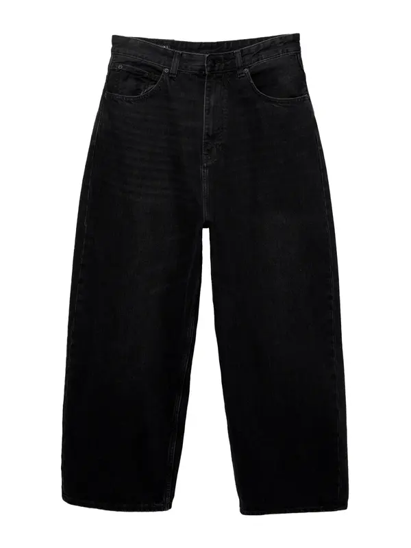 Pull&Bear Pull&Bear Traperice  crni traper