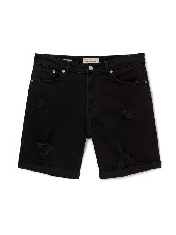 Pull&Bear Pull&Bear Traperice  crni traper