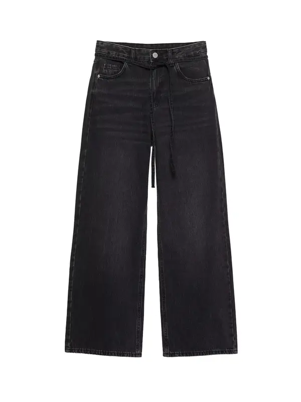 Pull&Bear Pull&Bear Traperice  crni traper