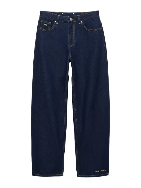Pull&Bear Pull&Bear Traperice 'PACIFIC LOVE'  tamno plava / zlatna