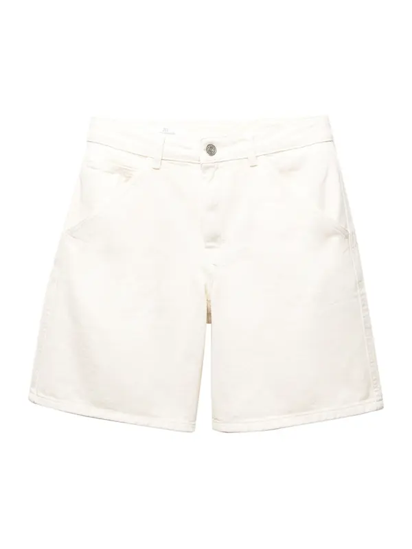 Pull&Bear Pull&Bear Traperice 'PACIFIC SARDINAS'  bijeli traper