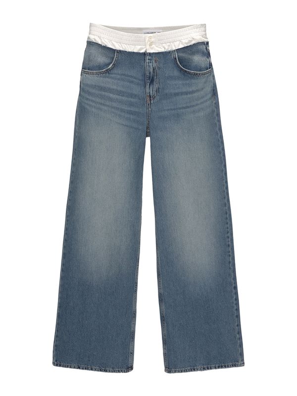 Pull&Bear Pull&Bear Traperice  plava / bijela