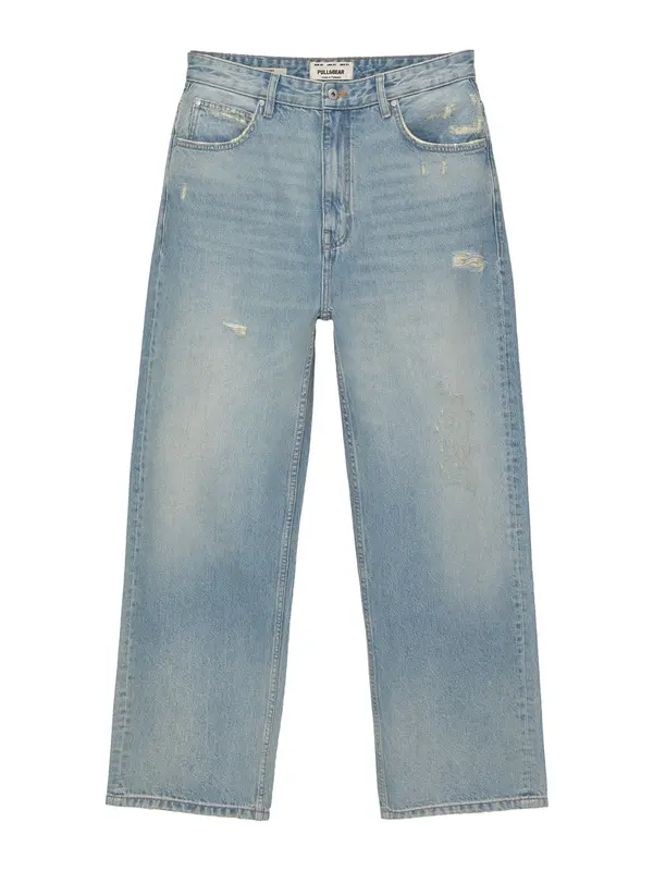 Pull&Bear Pull&Bear Traperice  plava