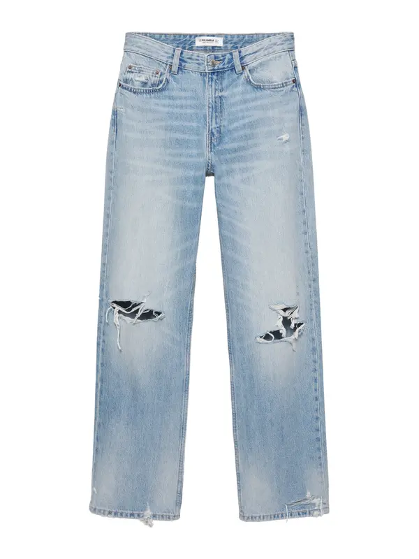 Pull&Bear Pull&Bear Traperice  plavi traper
