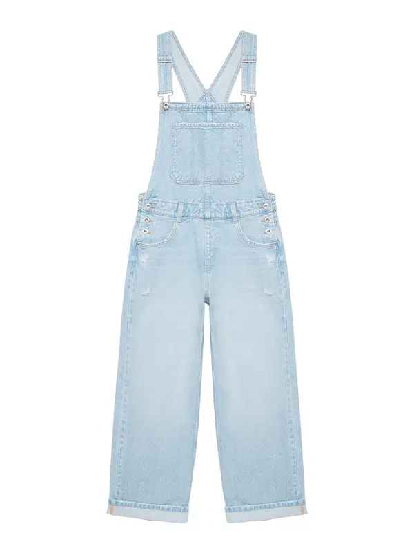 Pull&Bear Pull&Bear Traperice s tregerima  svijetloplava
