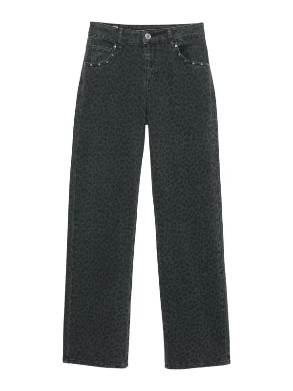 Pull&Bear Pull&Bear Traperice  sivi traper / crna