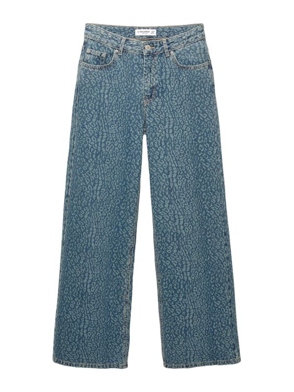 Pull&Bear Pull&Bear Traperice  sivkasto plava / safirno plava