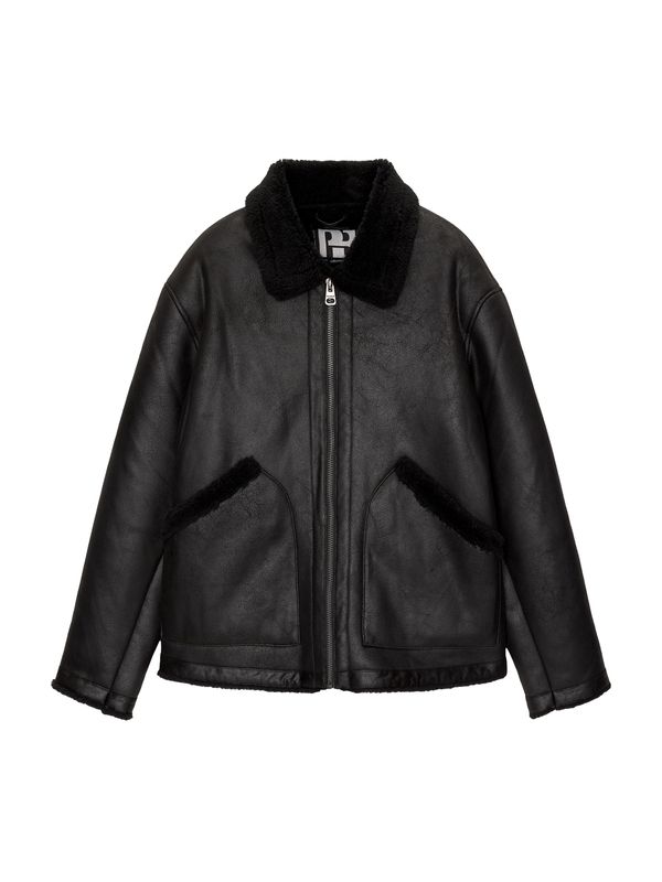 Pull&Bear Pull&Bear Zimska jakna  crna