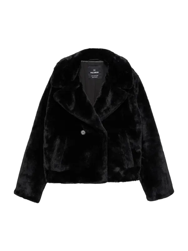 Pull&Bear Pull&Bear Zimska jakna  crna