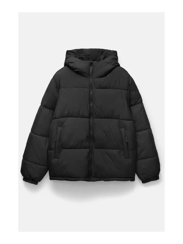 Pull&Bear Pull&Bear Zimska jakna  crna
