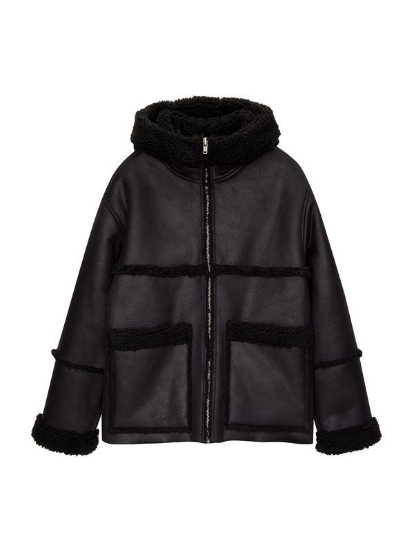Pull&Bear Pull&Bear Zimska jakna  crna