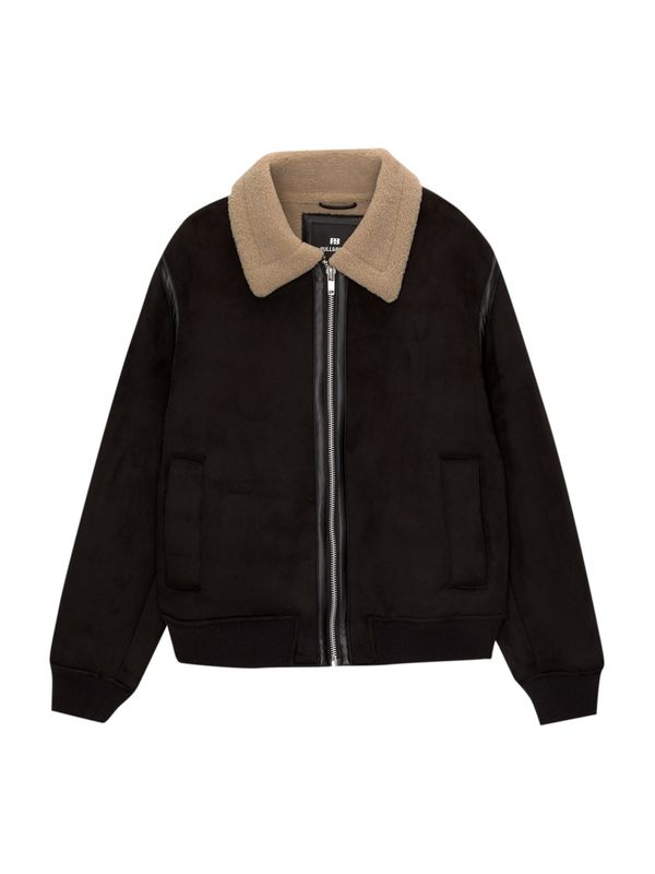 Pull&Bear Pull&Bear Zimska jakna  crna