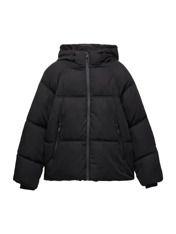Pull&Bear Pull&Bear Zimska jakna  crna