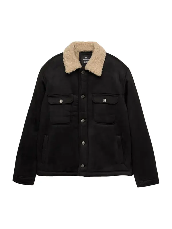 Pull&Bear Pull&Bear Zimska jakna  crna