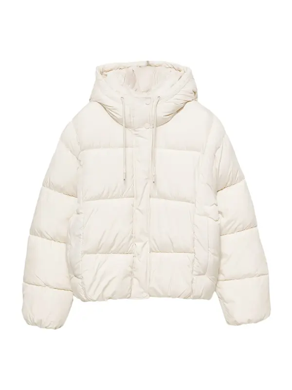 Pull&Bear Pull&Bear Zimska jakna  ecru/prljavo bijela