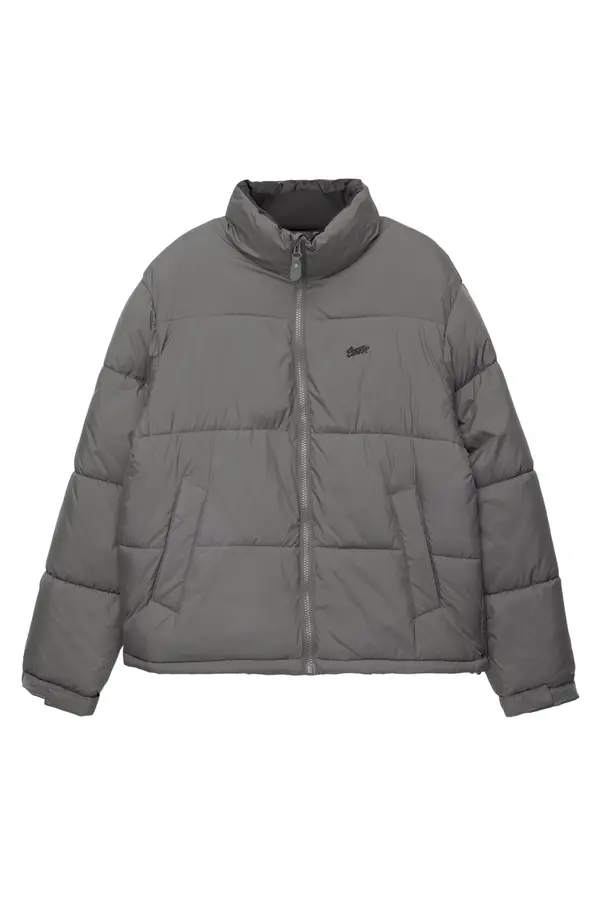 Pull&Bear Pull&Bear Zimska jakna  tamo siva
