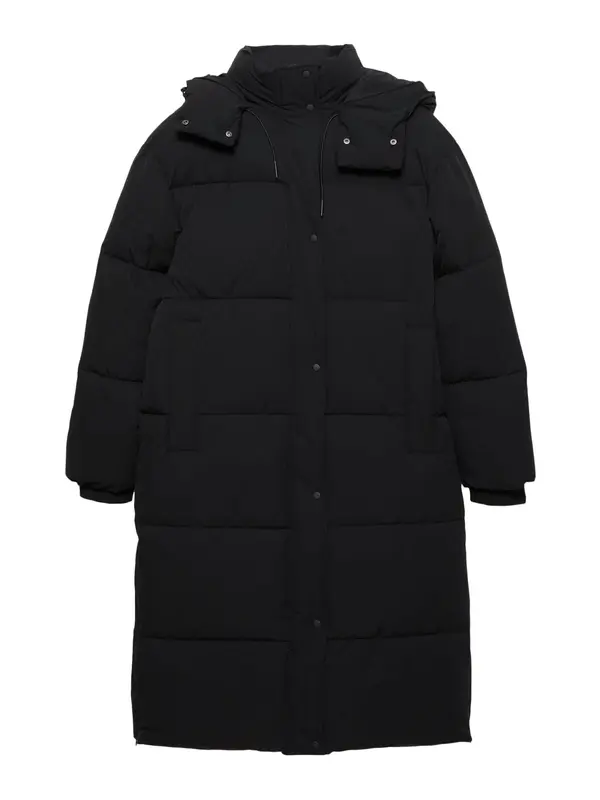 Pull&Bear Pull&Bear Zimski kaput  crna