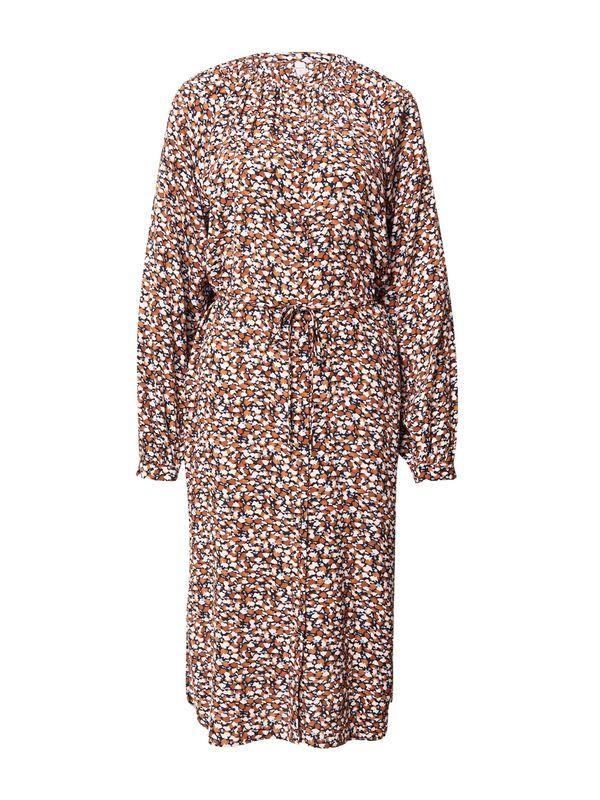 PULZ Jeans PULZ Jeans Košulja haljina 'CAROK'  smeđa / miks boja