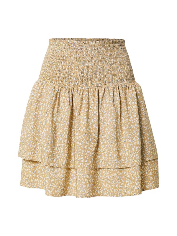 PULZ Jeans PULZ Jeans Suknja 'BENEDIKTE'  pijesak / plava / bijela