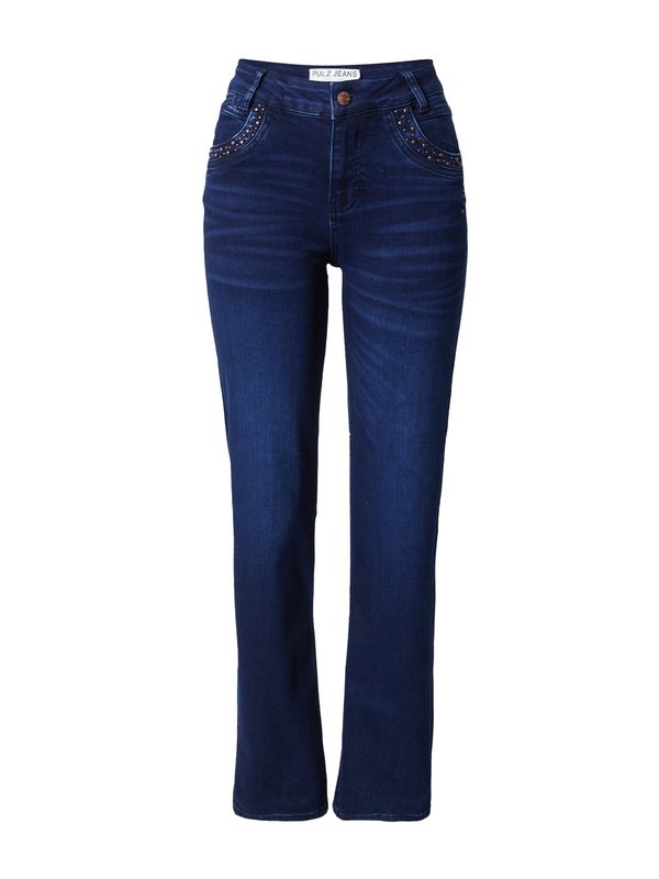 PULZ Jeans PULZ Jeans Traperice 'CARLA'  tamno plava