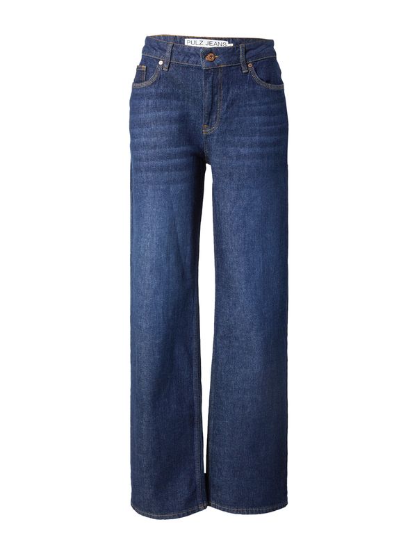 PULZ Jeans PULZ Jeans Traperice 'VEGA'  tamno plava