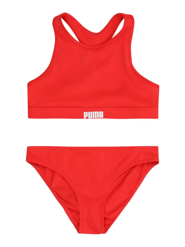 PUMA PUMA Bikini  crvena / bijela