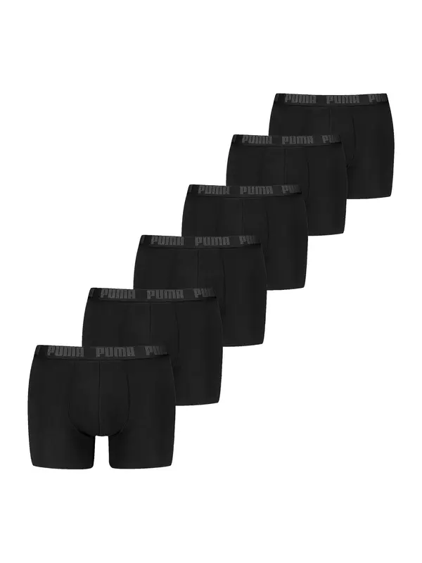 PUMA PUMA Bokserice 'Everyday'  siva / crna