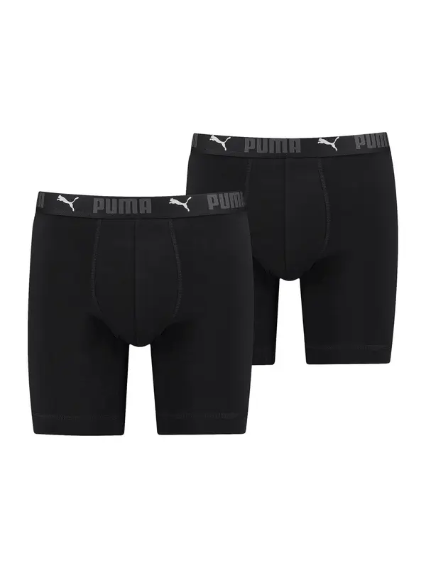 PUMA PUMA Bokserice  tamo siva / crna / bijela