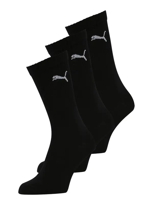 PUMA PUMA Čarape  crna / bijela