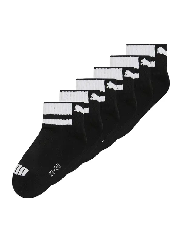 PUMA PUMA Čarape  crna / prljavo bijela