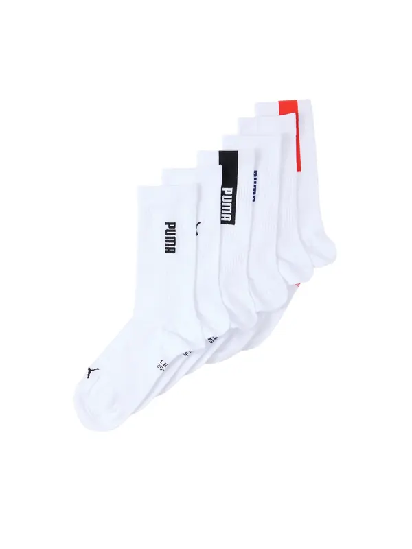 PUMA PUMA Čarape  morsko plava / krvavo crvena / crna / bijela