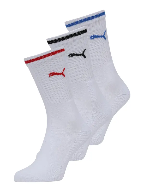 PUMA PUMA Čarape  plava / crvena / crna / prljavo bijela