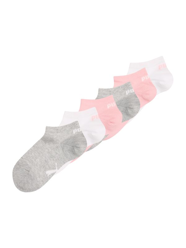 PUMA PUMA Čarape  siva melange / roza / bijela