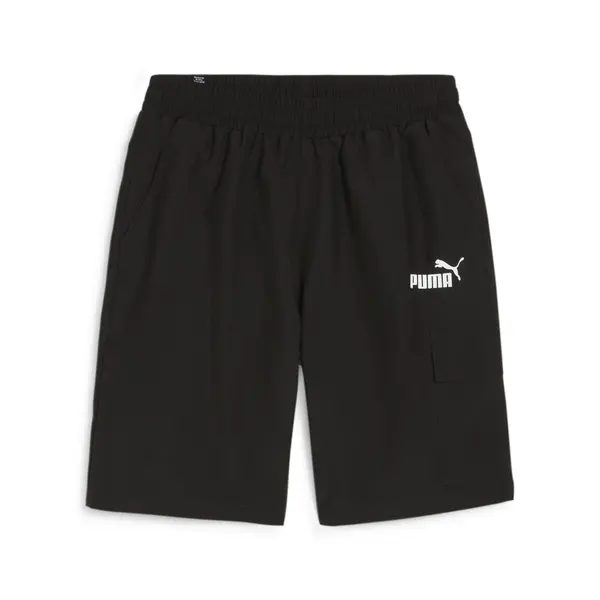 PUMA PUMA Cargo hlače 'Essentials'  crna / bijela