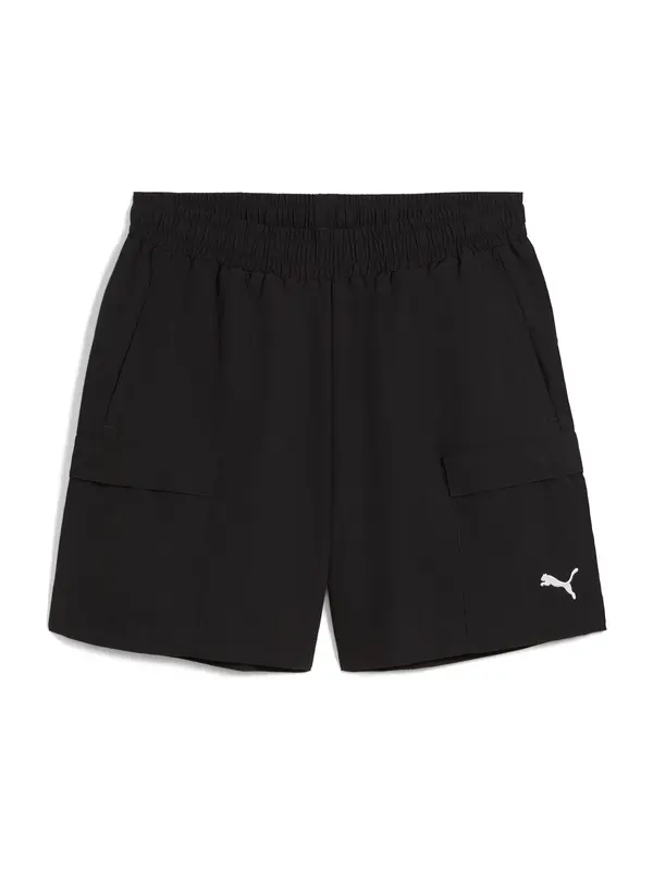 PUMA PUMA Cargo hlače 'WARDROBE ESS'  crna / bijela