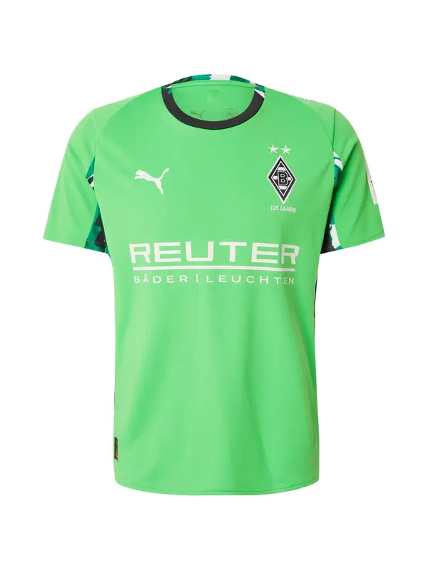 PUMA PUMA Dres 'Borussia Mönchengladbach 2025/2026'  zelena / limeta / crna / bijela