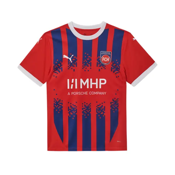 PUMA PUMA Dres 'FC Heidenheim 24/25'  plava / crvena / bijela