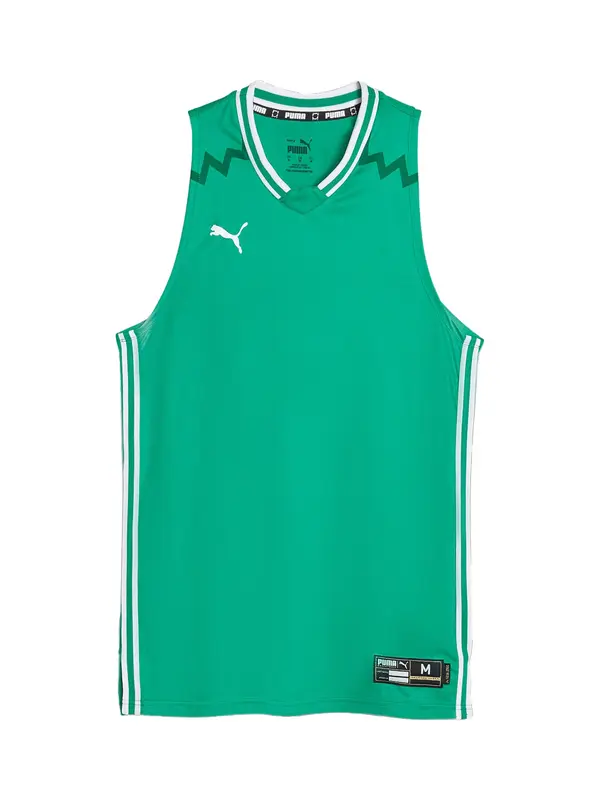 PUMA PUMA Dres 'Hoops Team Game'  limeta / prljavo bijela