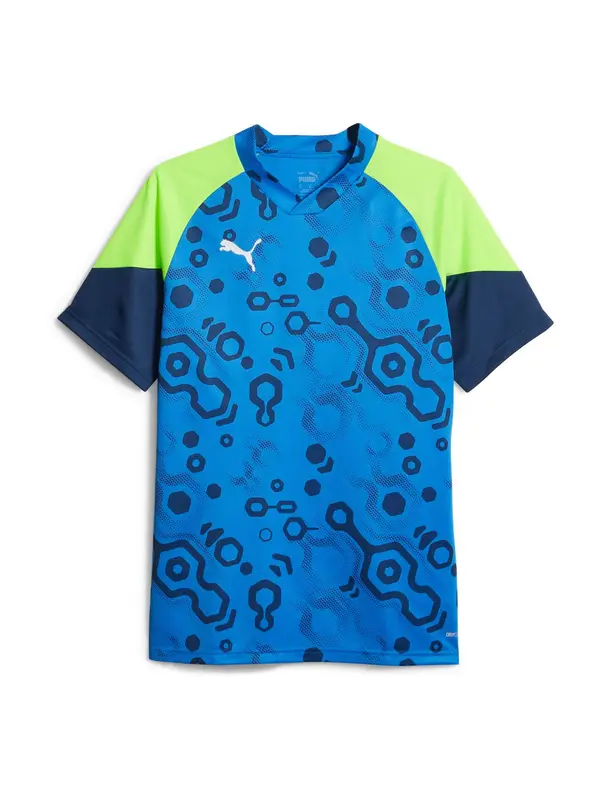 PUMA PUMA Dres 'Individual Cup'  plava / mornarsko plava / limeta / bijela