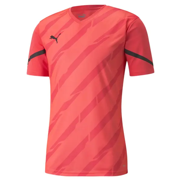 PUMA PUMA Dres 'Individual Cup'  tamno roza / svijetlo crvena / crna