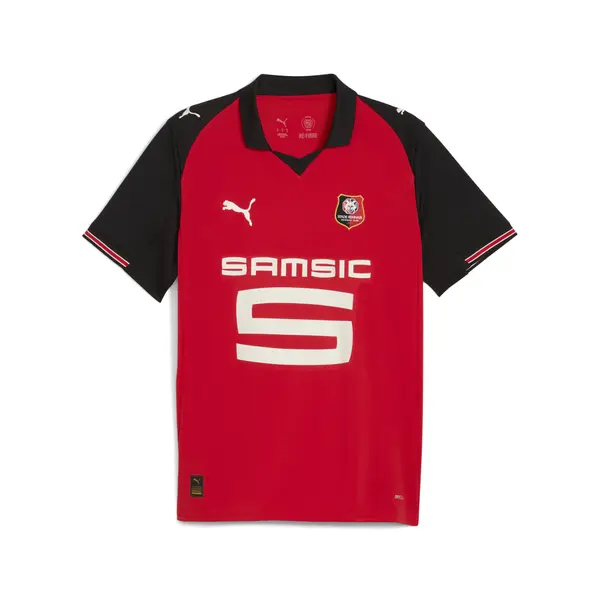 PUMA PUMA Dres 'Stade Rennais FC 25/26'  crvena / crna / bijela