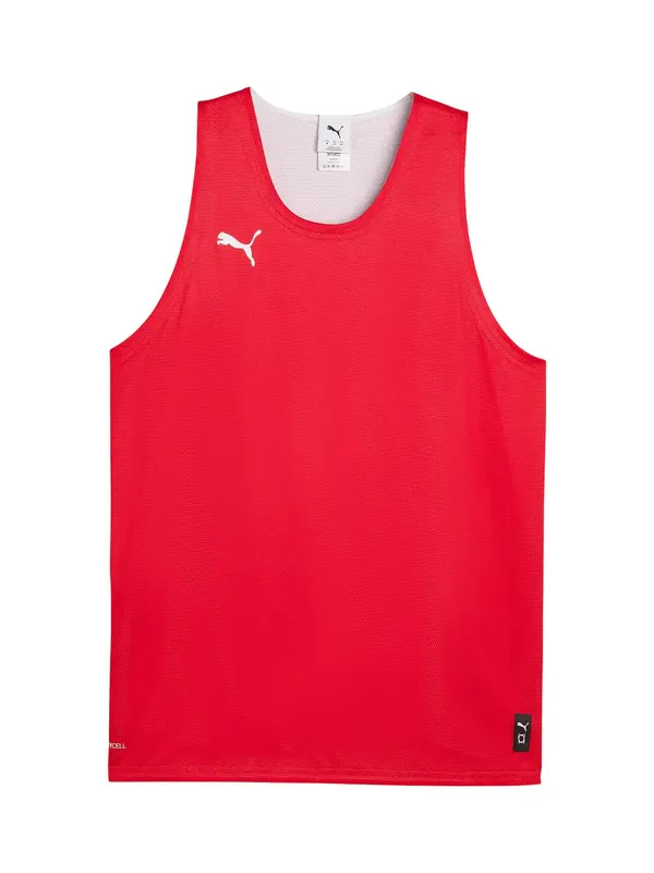 PUMA PUMA Dres 'Teamjaws'  crvena / crna / bijela
