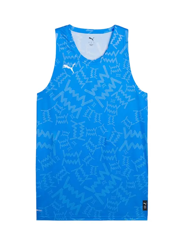 PUMA PUMA Dres 'Teamjaws'  plava / svijetloplava / bijela