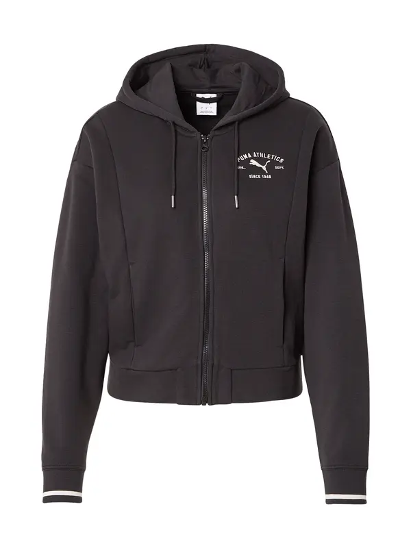 PUMA PUMA Gornji dio trenirke 'Class'  crna / bijela