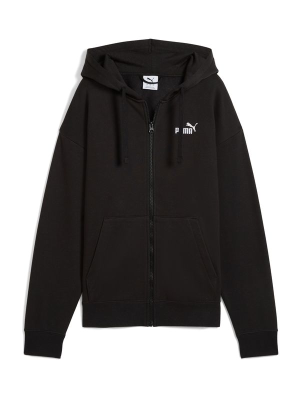 PUMA PUMA Gornji dio trenirke 'ESS No. 1'  crna / bijela